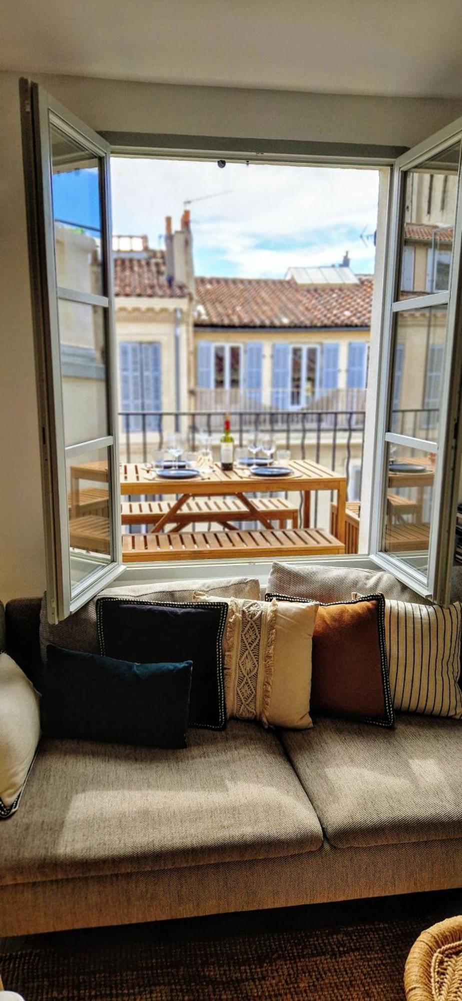 Terrasse - Hyper Centre - 2 Chambres - Parking Gratuit - Calme & Lumineux - Arrivee Autonome Марсилия Екстериор снимка
